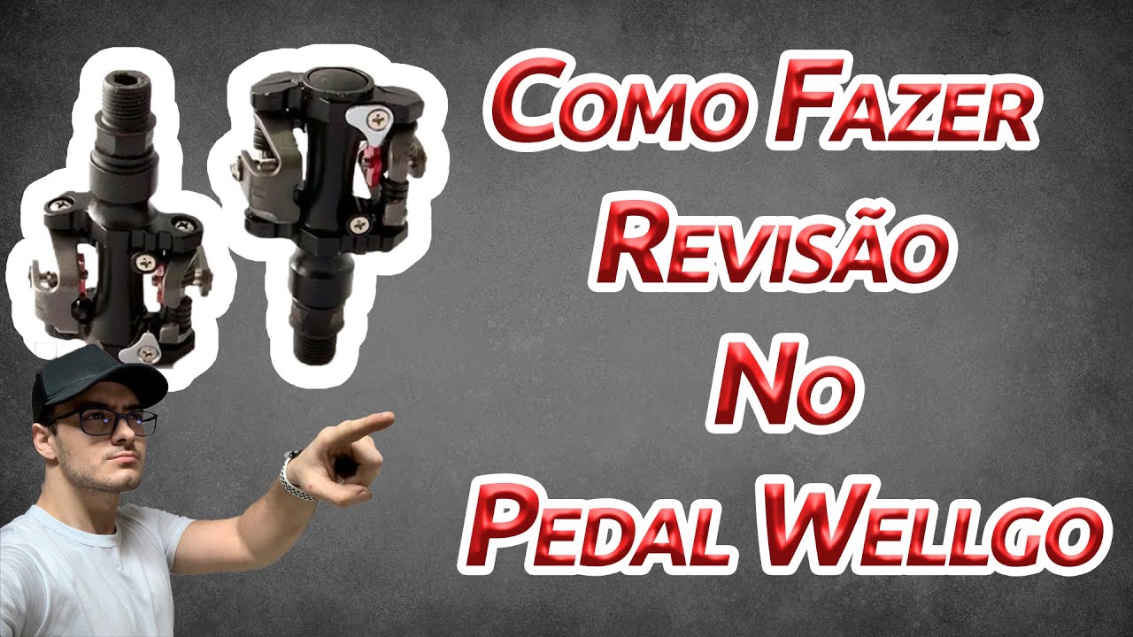 Como Fazer A Revisão no Pedal Wellgo | Pedal custo beneficio para MTB
