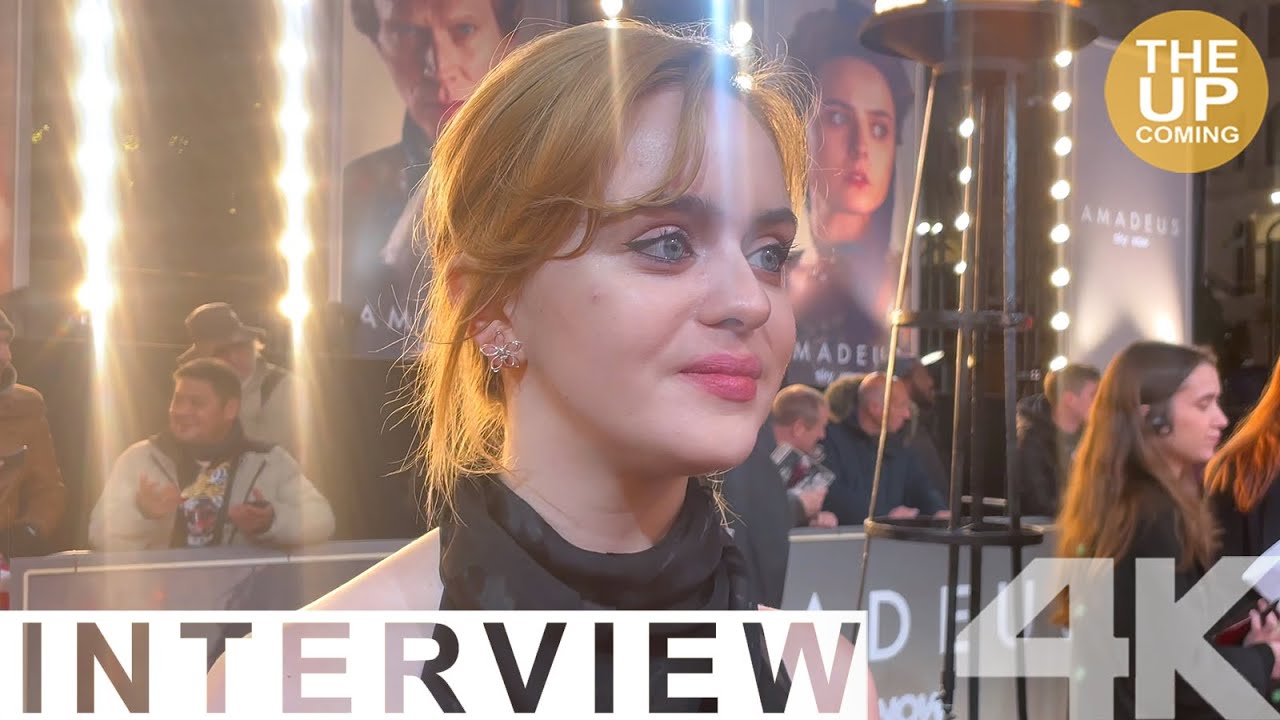 Интервью с Виолой Преттеджон на премьере фильма «Амадей»