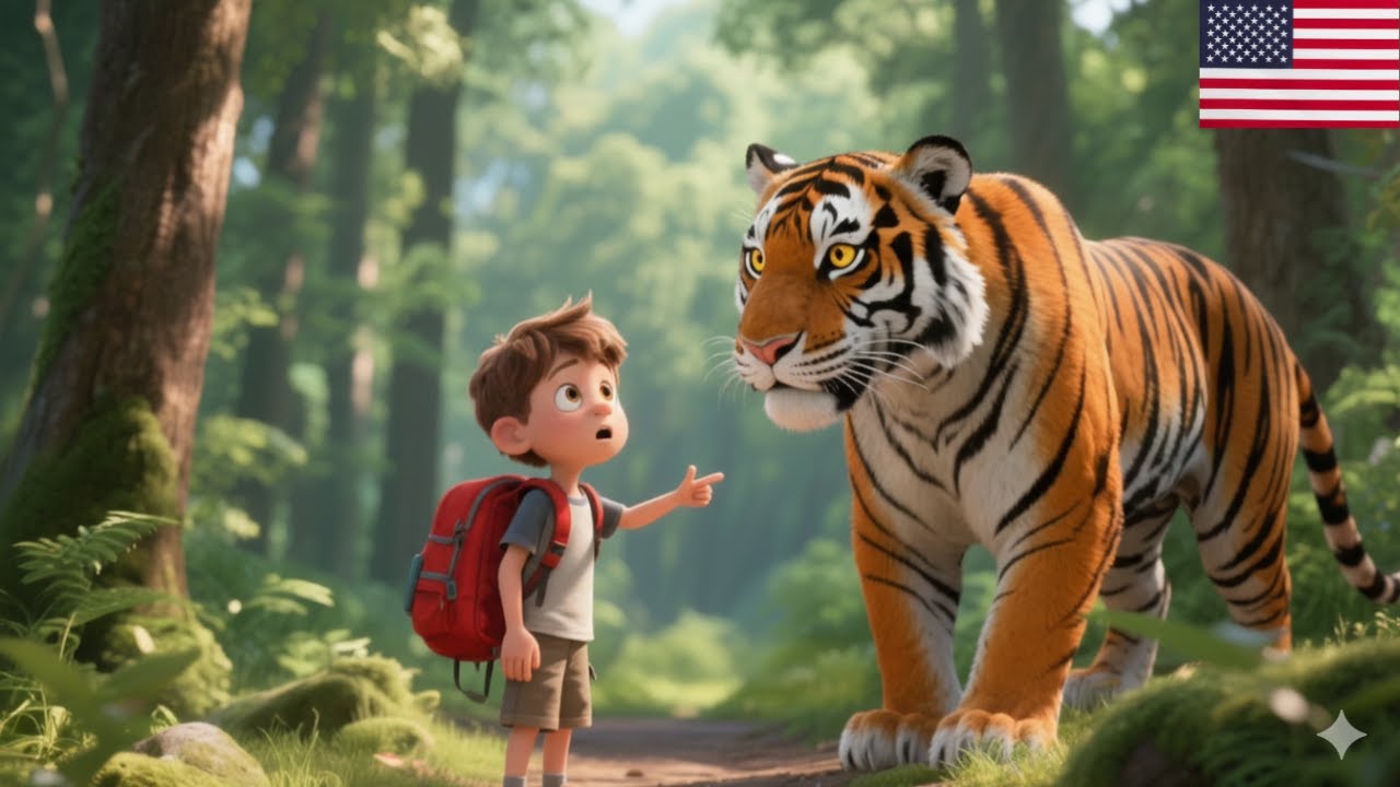 The Jungle Book Mowgli and Tiger 🌴3D 4K Bedtime Stories for Kids in English #animation #cartoon