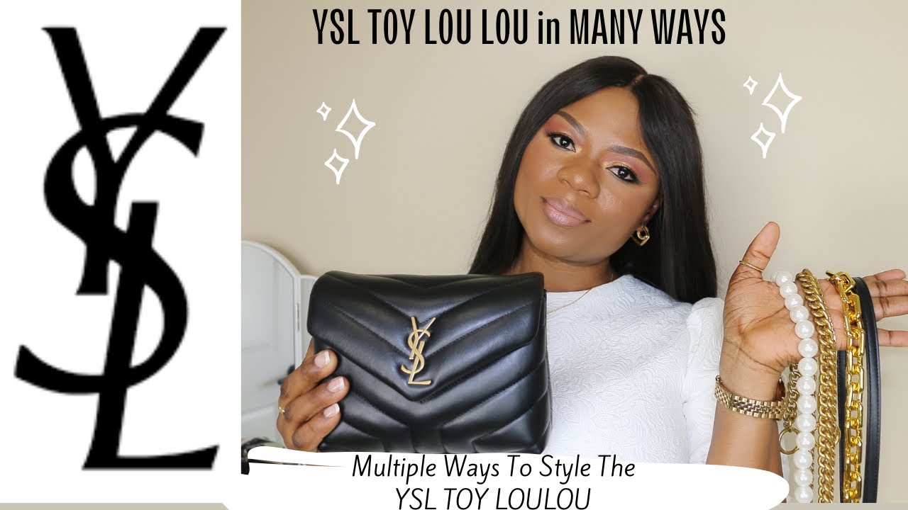 The Multiple Ways To Style YSL TOY LOU LOU Bag | Strap Length Issue Fixed!!