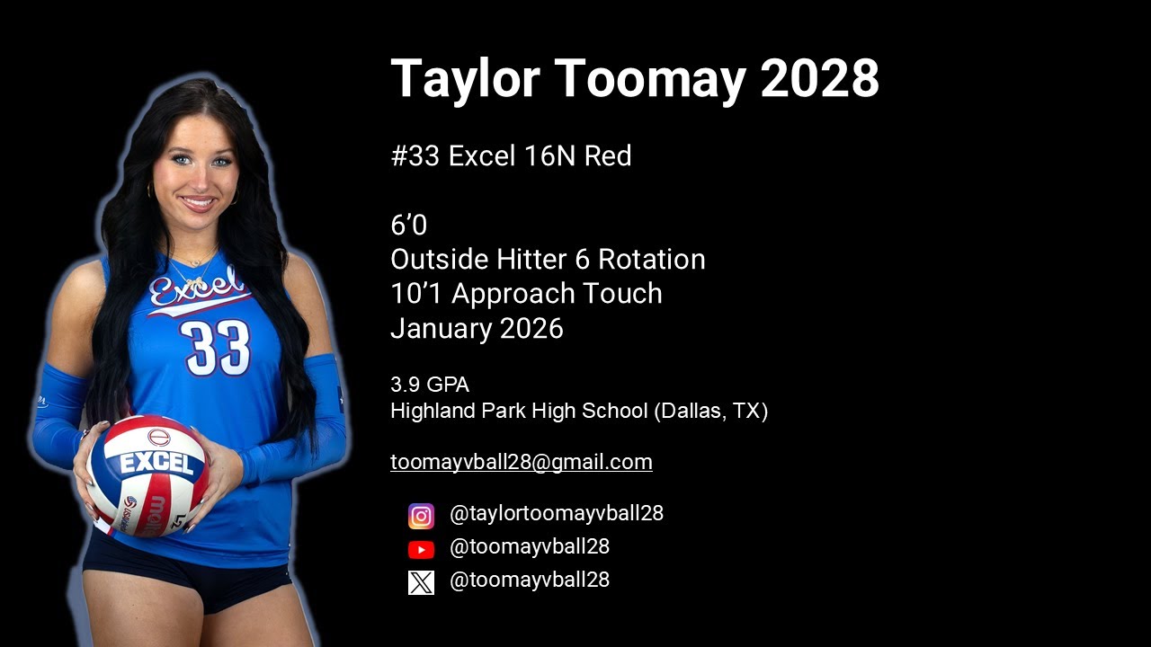 Taylor Toomay 6'1 OH DS 2028 January Classic Highlights #33
