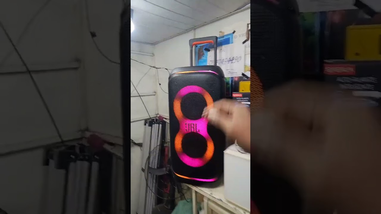 nova aquisição JBL stage 320 teste em volume máximo