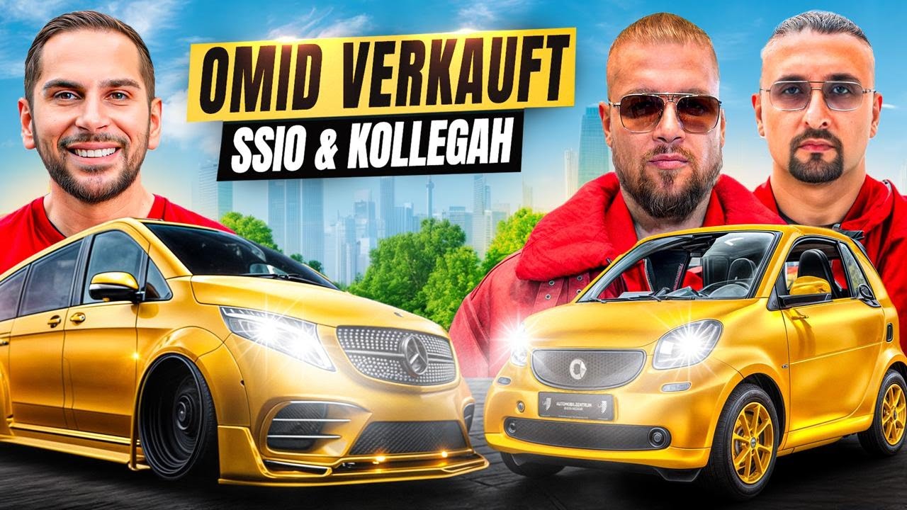SSIOs Smart ist da und KOLLEGAH holt seinen Bus ab! Ist Omid der neue Promi-H&auml;ndler?
