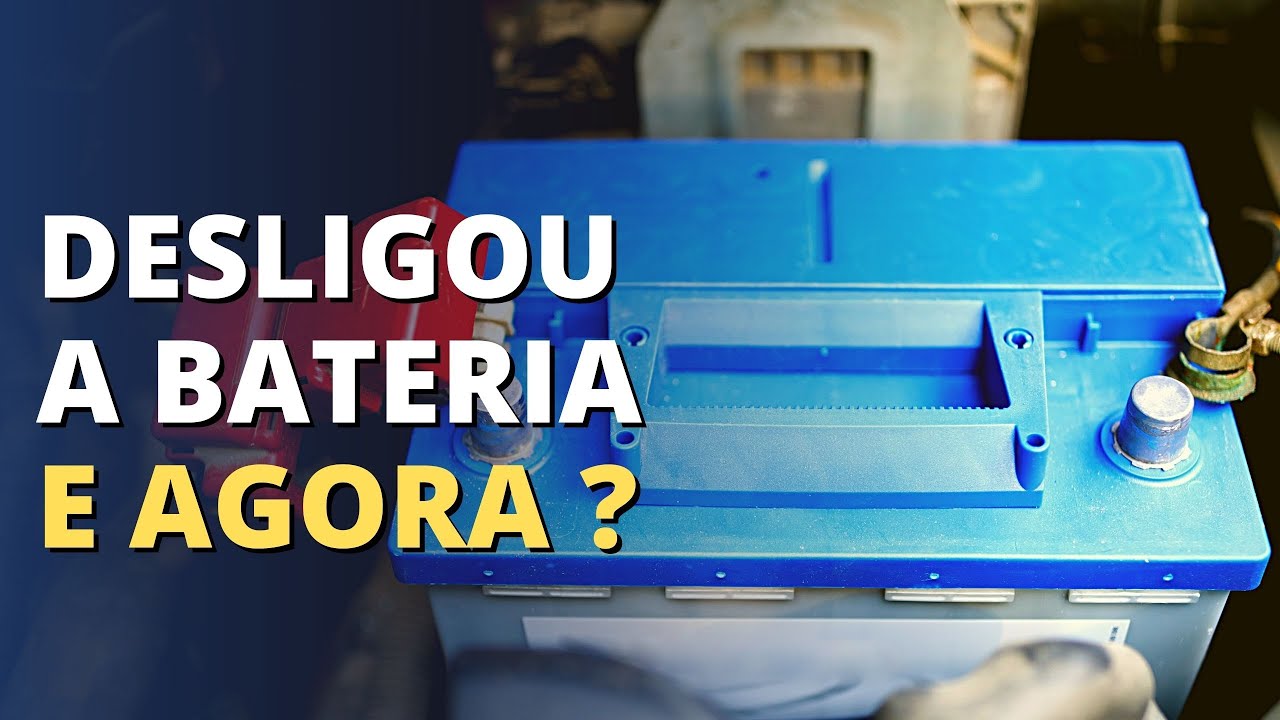 Como DESLIGAR A BATERIA sem Perder as Configurações do Carro
