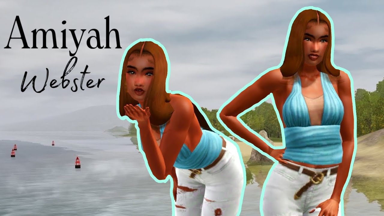 Amiyah Webster 🤎 | The Sims 3 Create A Sim (CAS)
