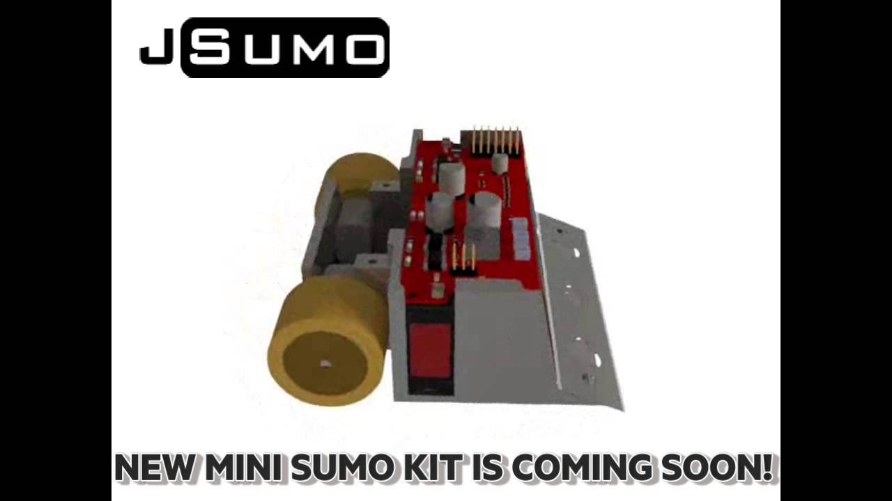 NEW Mini Sumo Robot Kit From JSumo