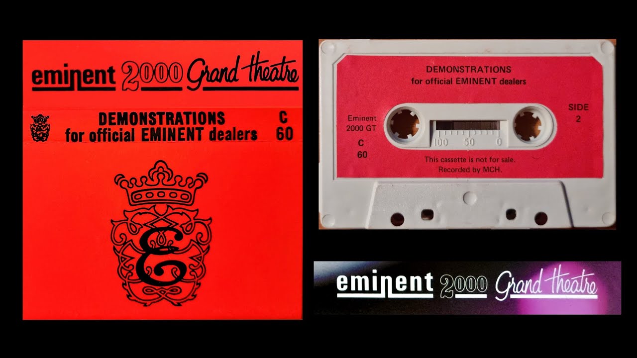 Eminent 2000  Demonstrations for official Eminent Dealers Side 2 1976