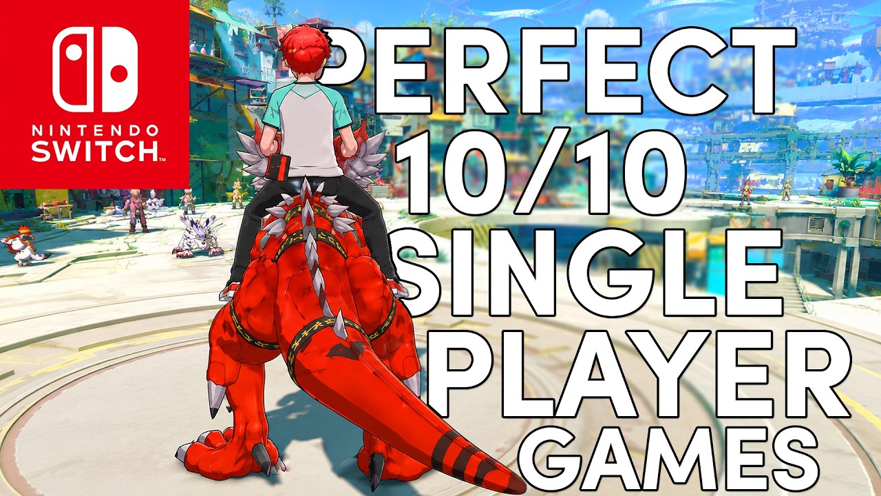 12 NAJLEPSZYCH gier single player na Nintendo Switch i Switch 2 z oceną 10/10 - Gry 2026 roku