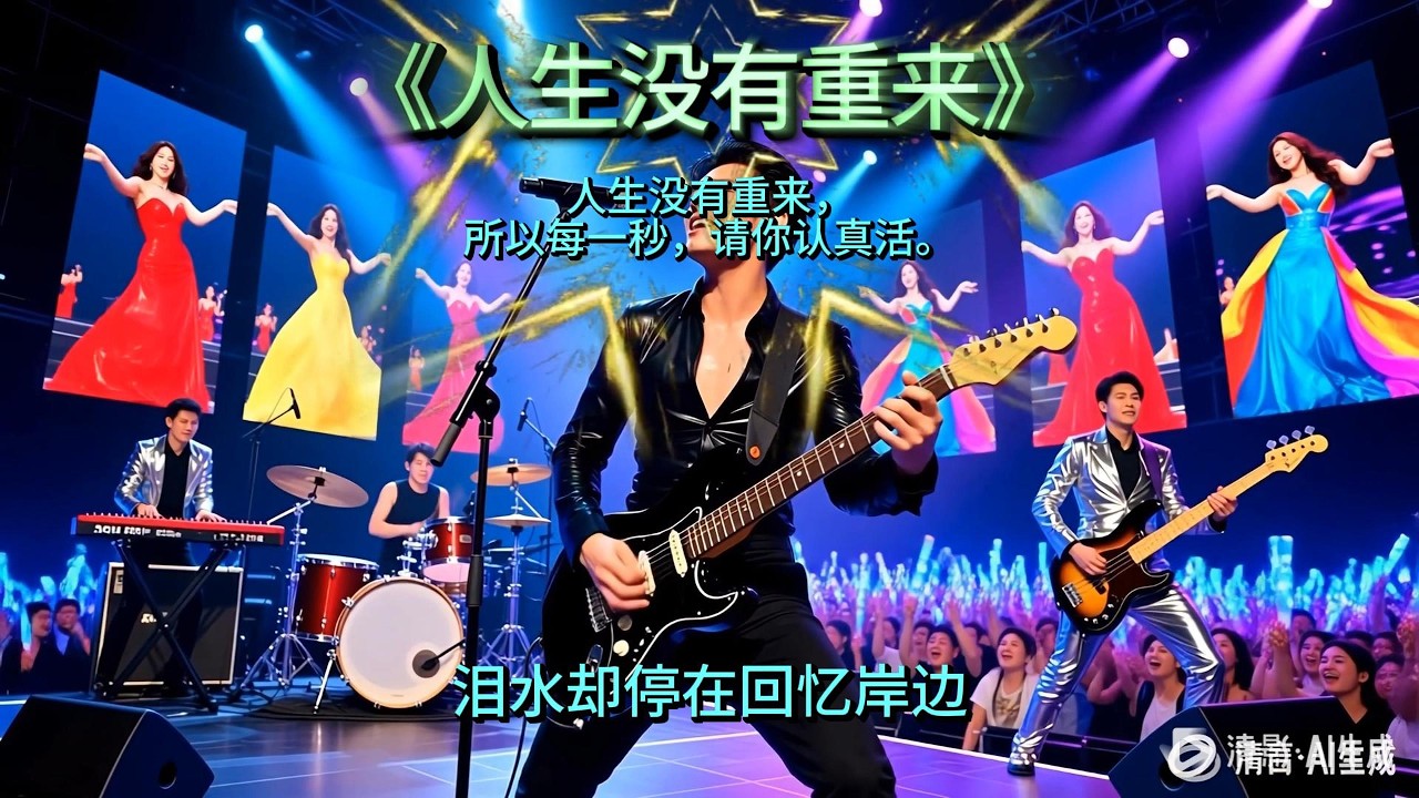 《人生没有重来》人生没有重来，错一次，就是一生的债。