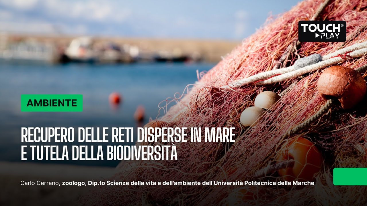 Recupero delle reti disperse in mare e tutela della biodiversità