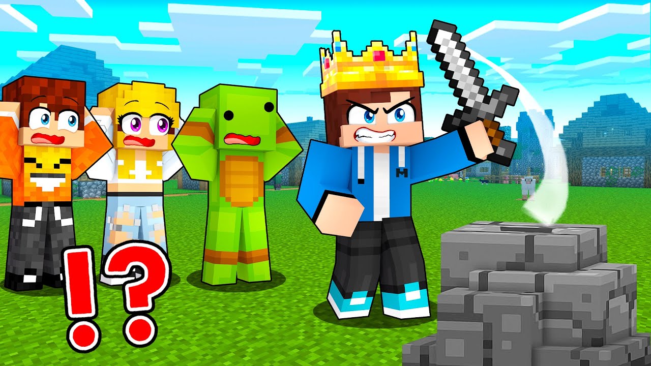 Majki ZOSTAJE POTĘŻNYM KRÓLEM w Minecraft