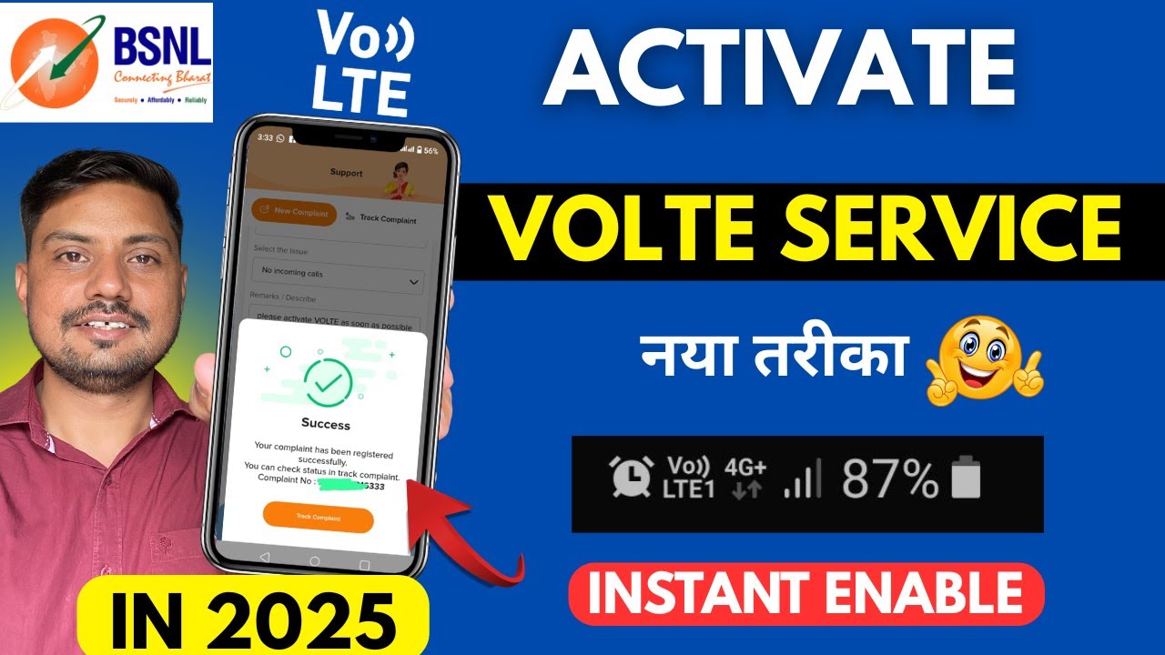 📶 BSNL VoLTE Service Activate Kaise Kare 2025 | BSNL 4G Calling Enable Full Step-by-Step Process 🔥