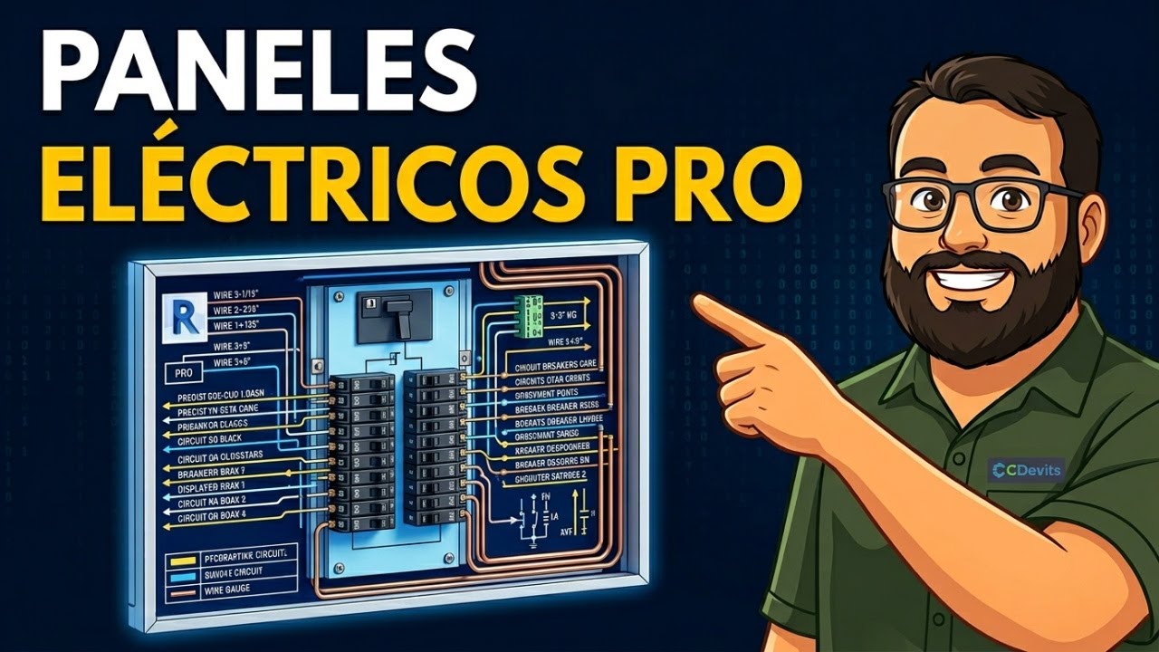 Revit MEP: ¡Configura tus paneles eléctricos como un PRO!