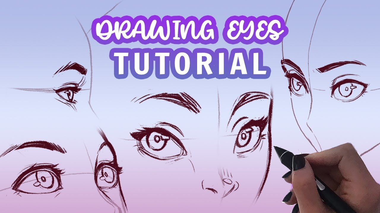 How I draw Eyes Tutorial