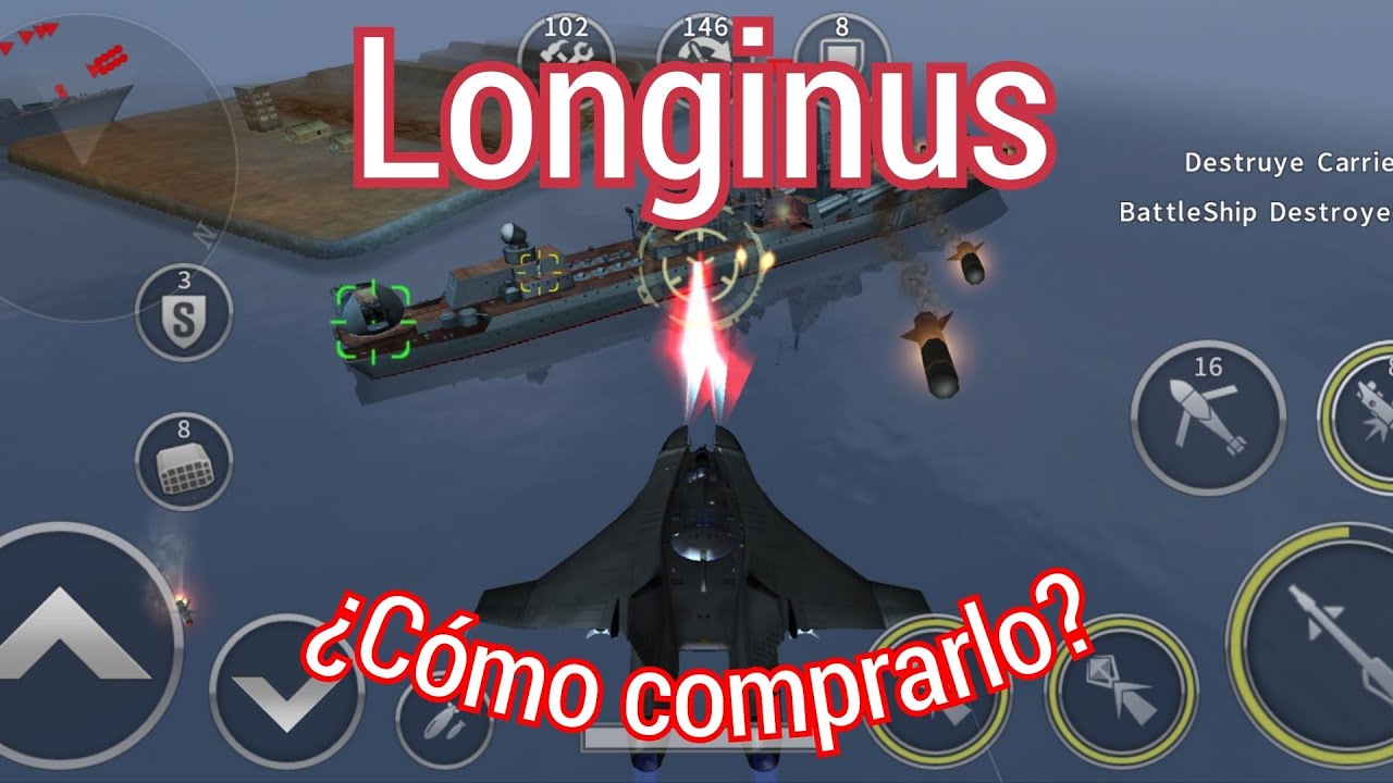 Gunship Battle Cómo comprar el Longinuz 