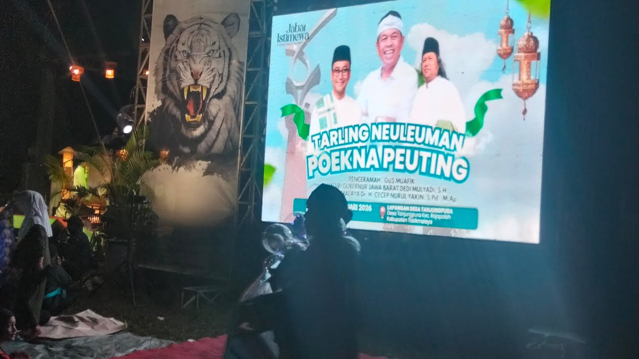 Viral KDM Atau Gubernur Dedi Mulyadi ke Rajapolah di sambut ribuan warga.