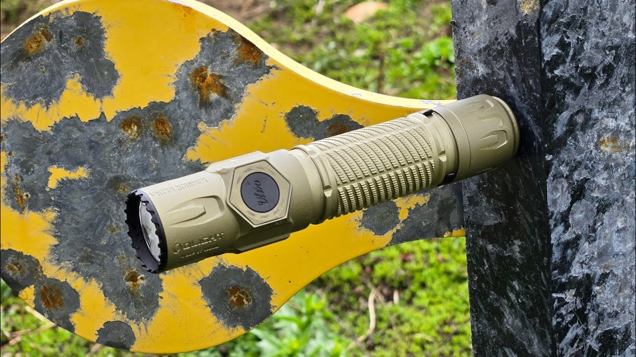 Olight Warrior Ultra OAL Flashlight Condensed Unboxing, Review, Beamshot and Photos