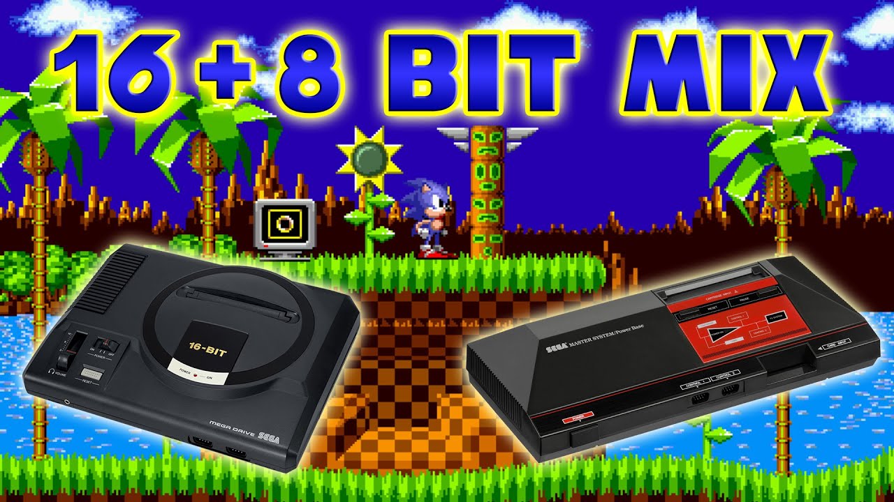 Sonic the Hedgehog - Green Hill Zone 16 + 8 Bit Mix
