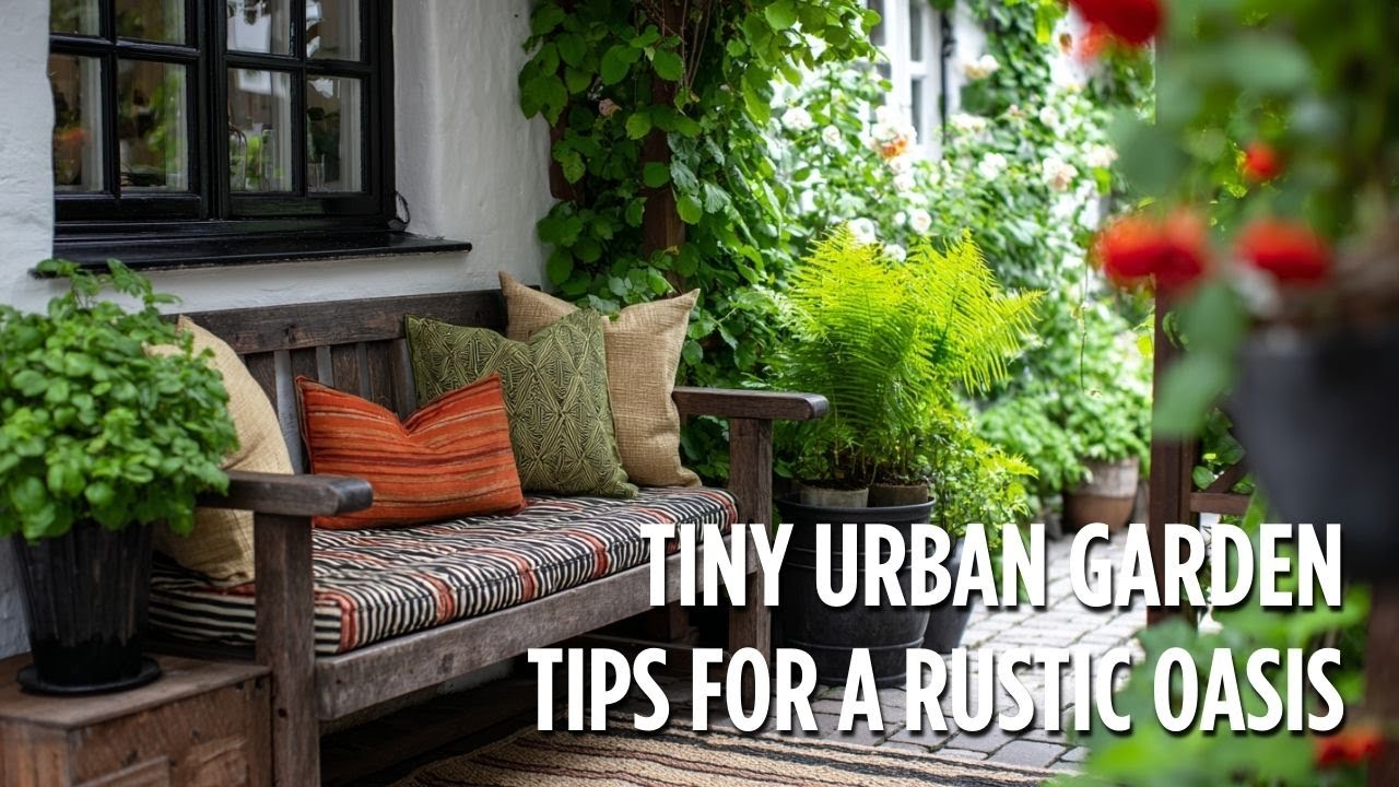 Tiny Garden Transformation: How to Style a Cozy Retreat on a Budget