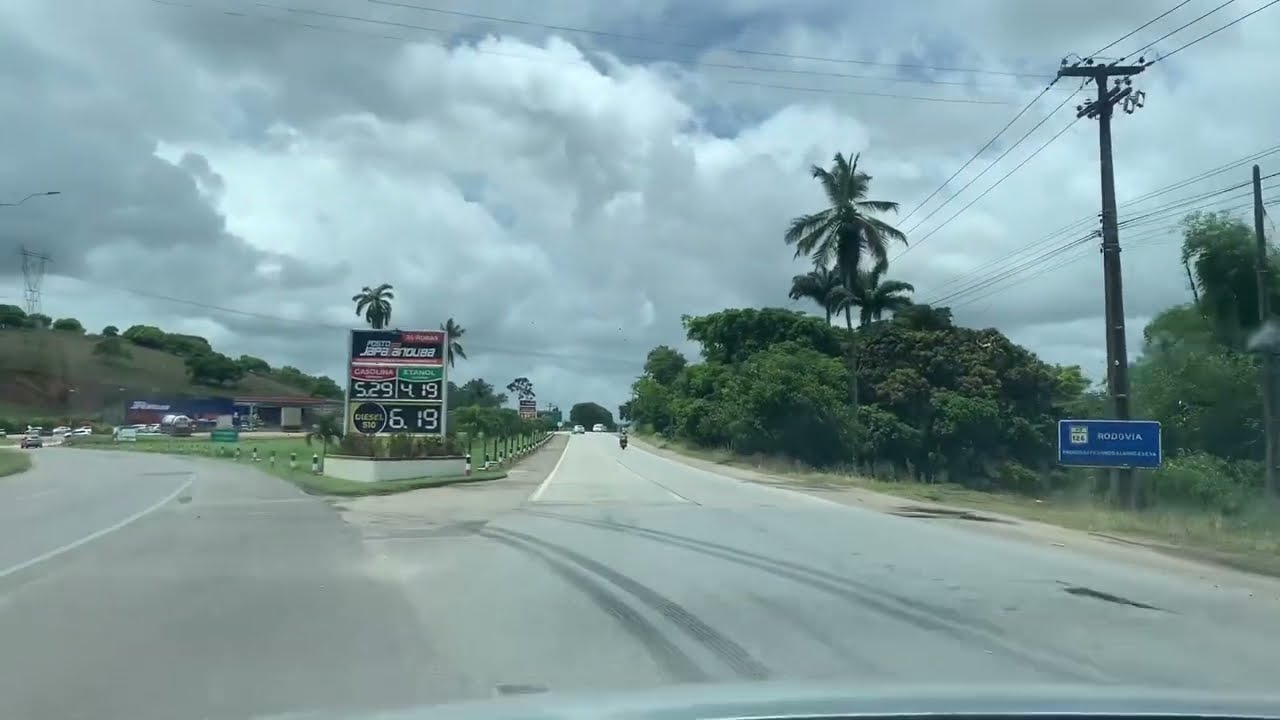 Rodovia PE - 126 - PE 120 - saindo de Palmares para Catende - Pernambuco - Nordeste