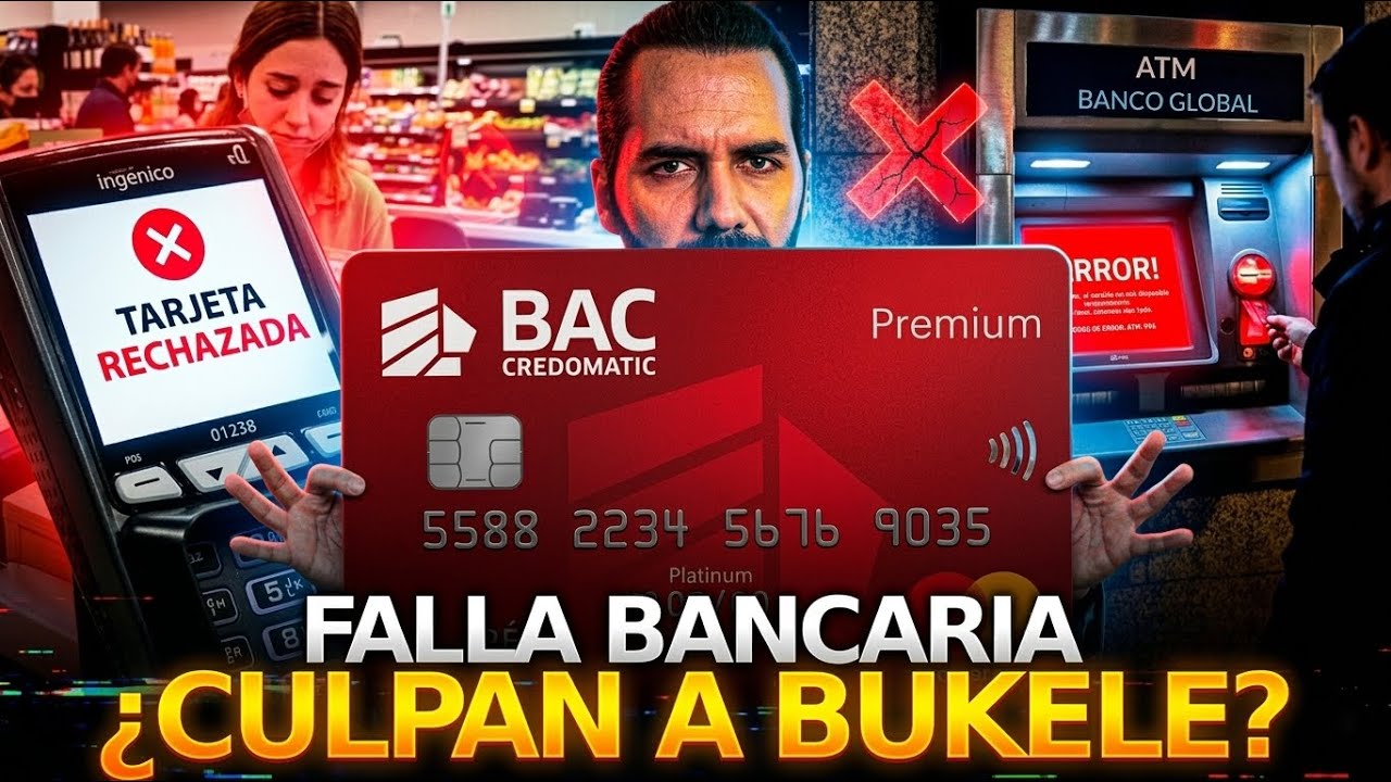 Falla Bancaria Nacional ¿Culpan A Bukele Sin Saber La Verdad?