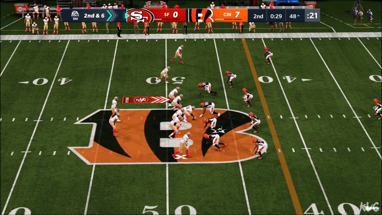 Madden NFL 21 - Cincinnati Bengals vs San Francisco 49ers - Gameplay (Xbox One X HD) [1080p60FPS]