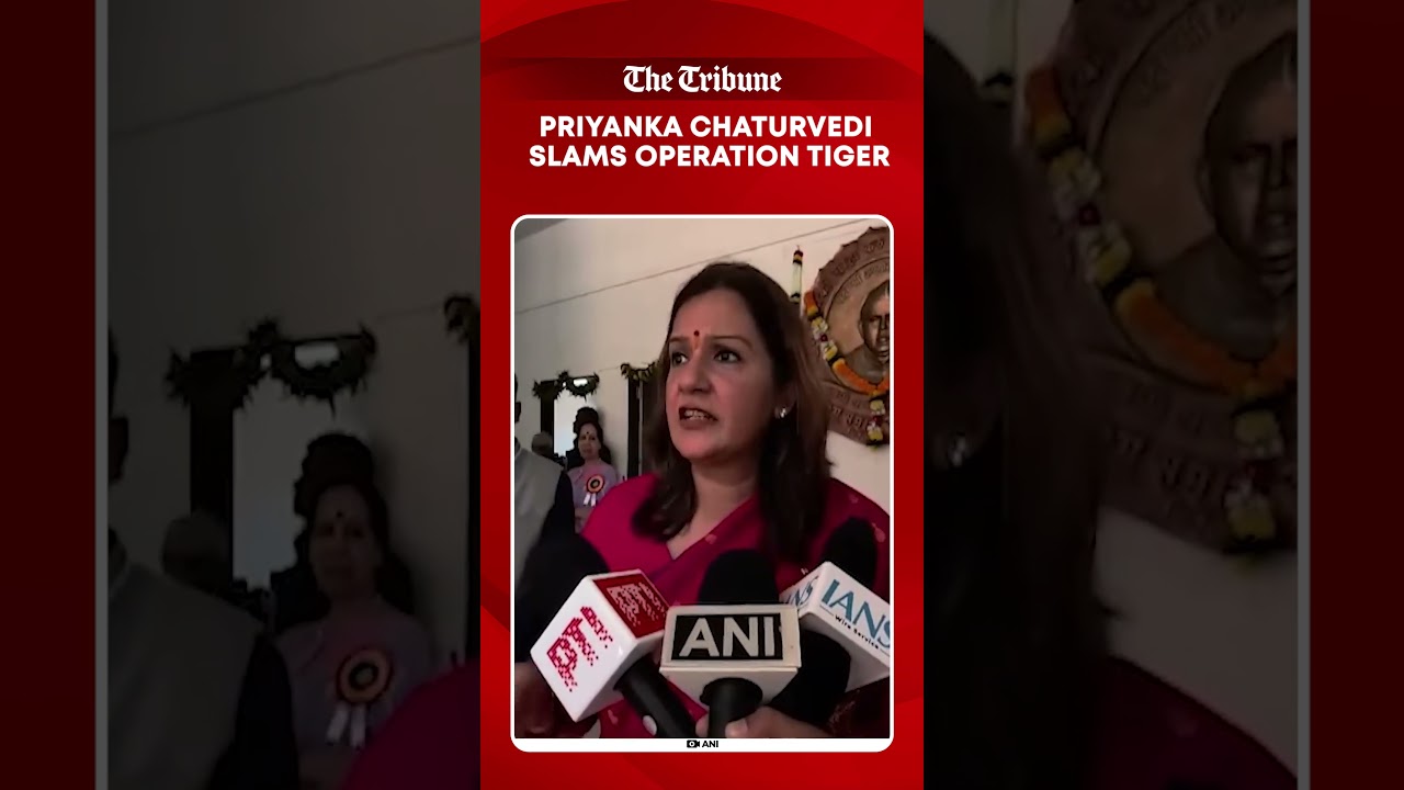 &ldquo;Destroy The Constitution&hellip;&rdquo; Priyanka Chaturvedi Attacks &lsquo;Operation Tiger&rsquo; Claim