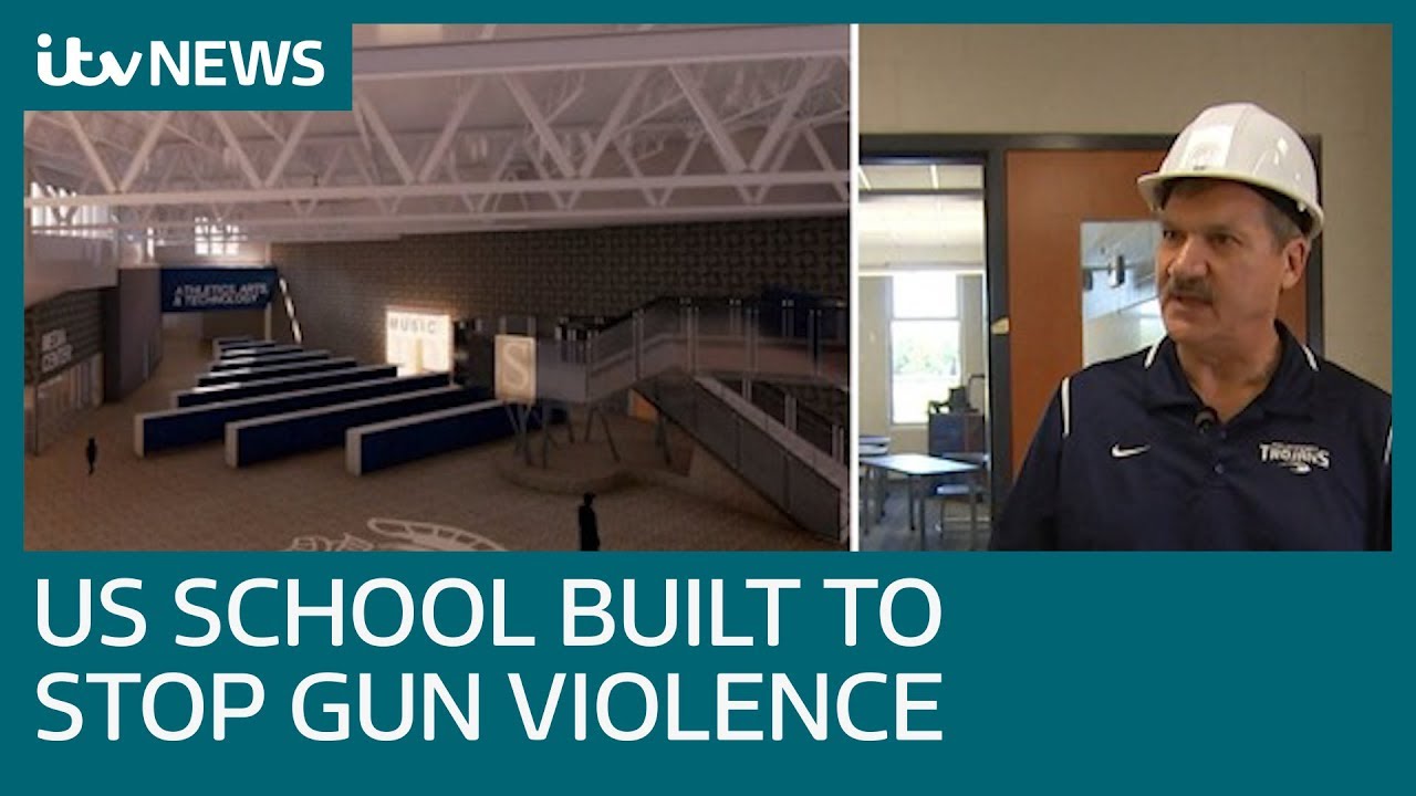 The Michigan school designed to protect students from gun attacks | ITV News