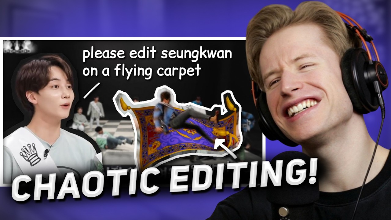 HONEST REACTION to seventeen vs going seventeen editors