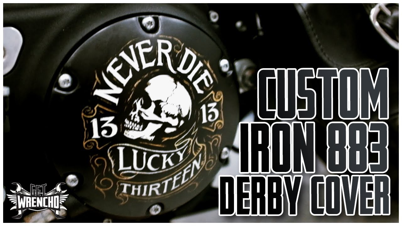 Harley Iron 883 Mod: Custom Derby Cover Install & Review