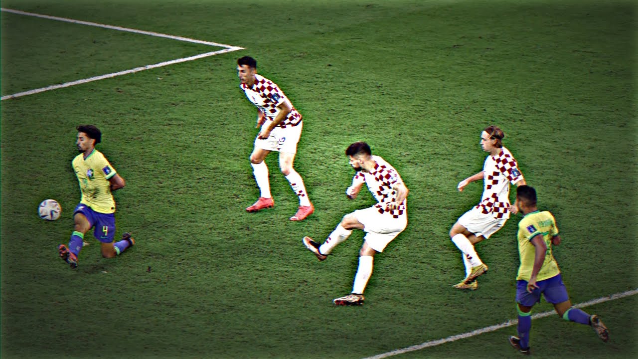 كرواتيا ضد البرازيل كأس العالم 😰 (4-2) كرواتيا تدمر أحلام البرازيل 🤯 🔥