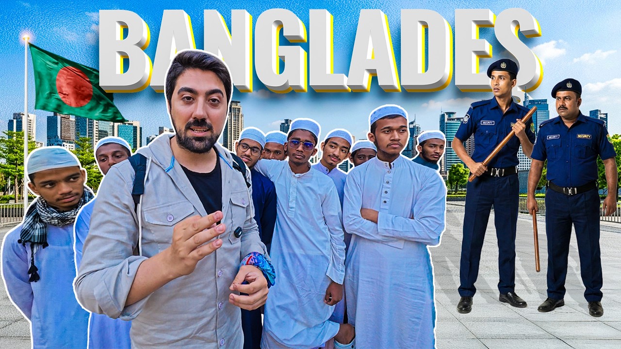 TÜRKÇE Konuşarak BANGLADEŞ'İ Geziyorum l Temiz ve Zengin Bölgelerdeki Yaşamlara Şaşıracaksınız🇧🇩 -13