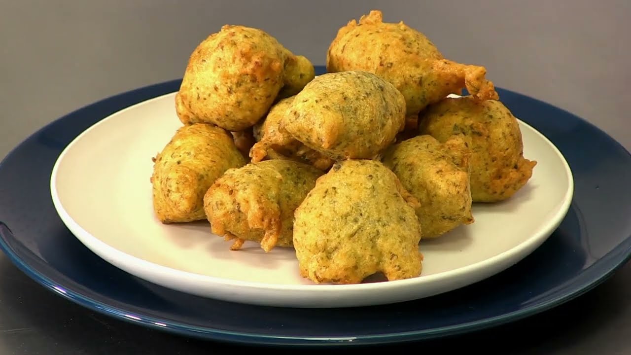 Roma in Food - Artigiani del cibo. Frittelle alle alici e cime di rapa.