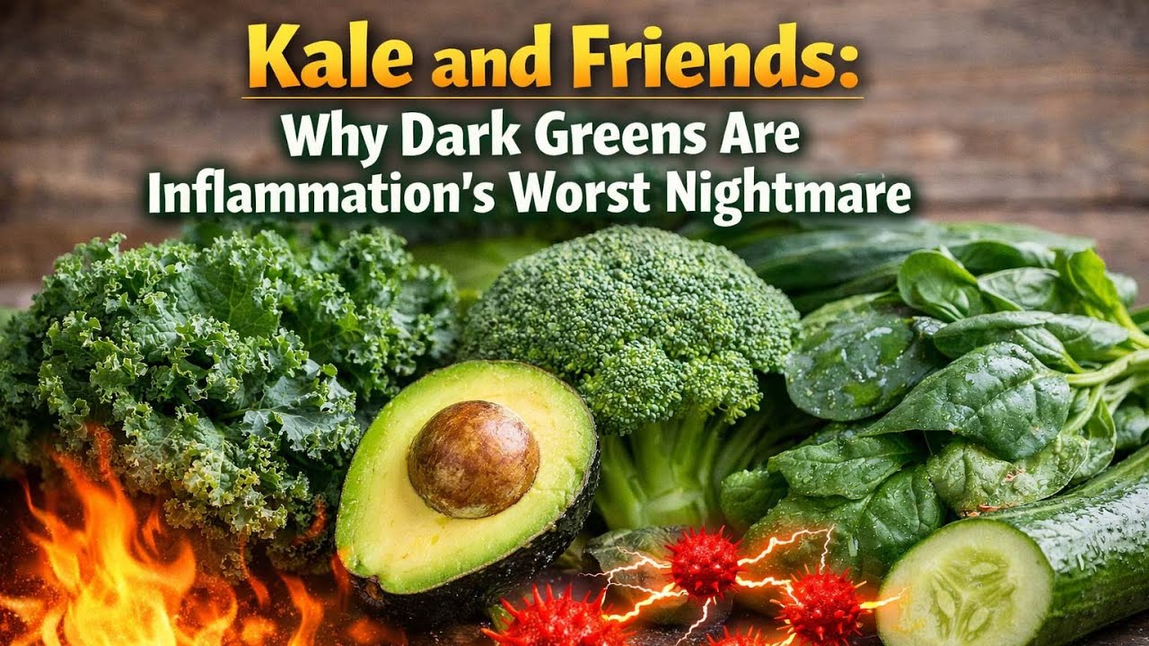 Collards, Kale and Chard Walk Into a Bar... Inflammation RUNS Away