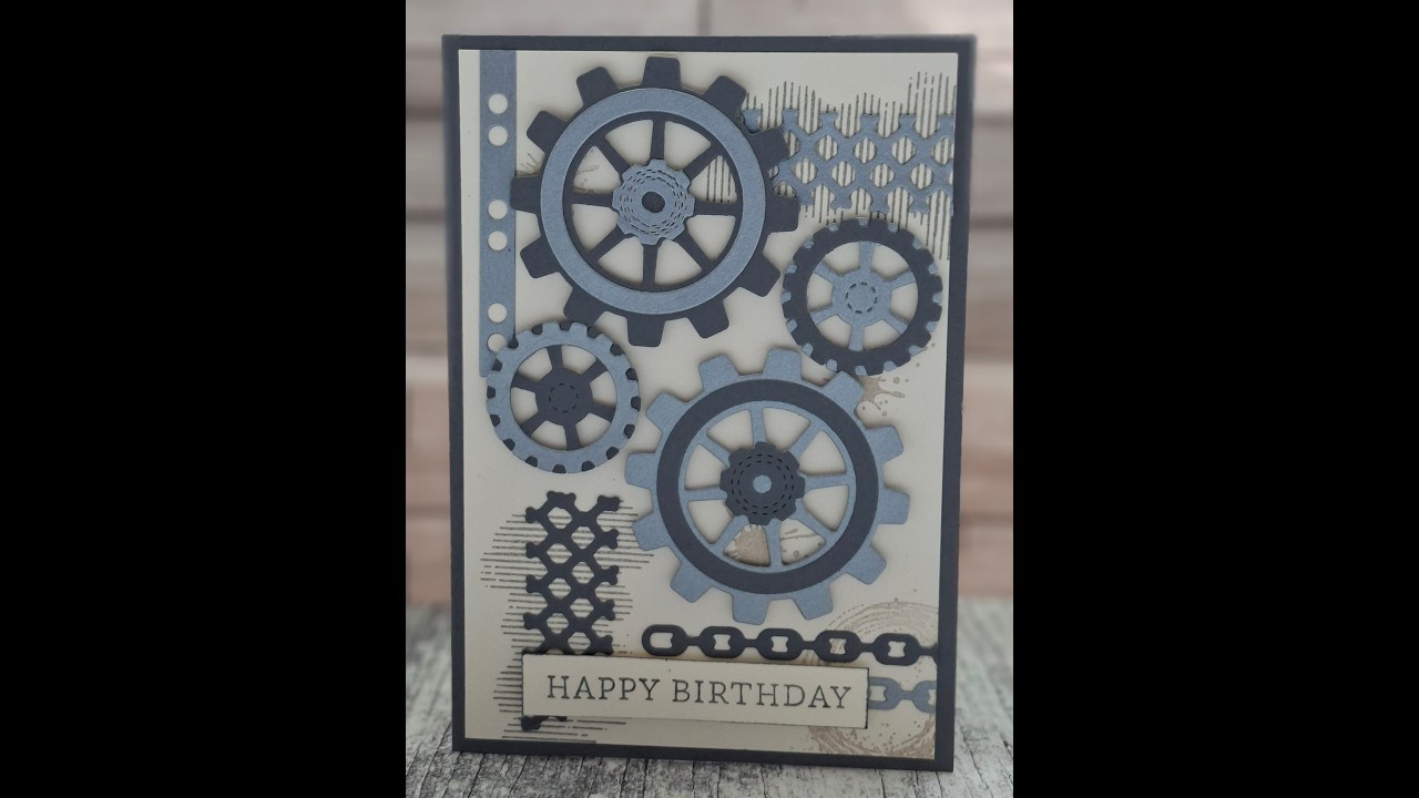 STAMP SET OF THE WEEK - GEAR & TEXTURES - WED 11 MAR 26