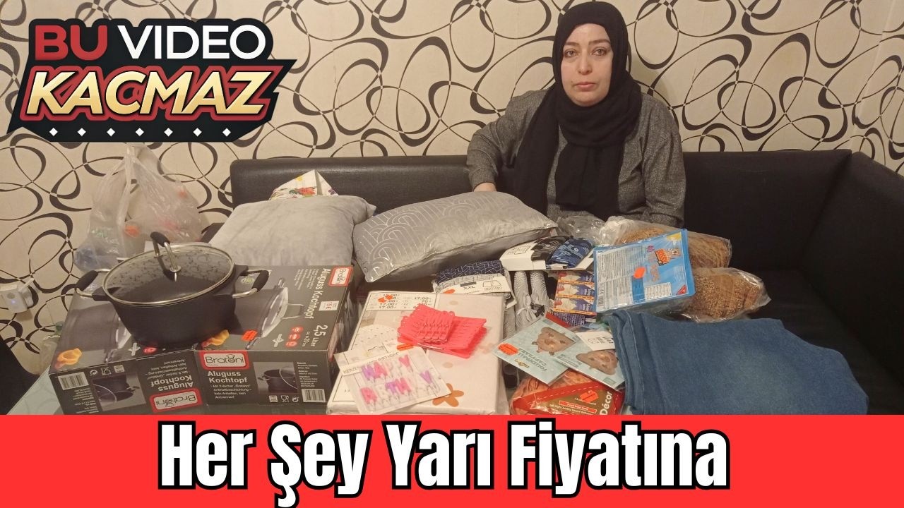 Her Şey Yarı Fiyatına ❌ Bir Sürü Çeyizlik Eşyalar Aldık