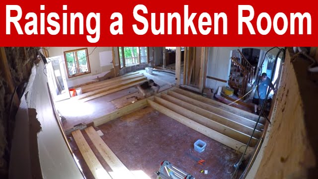 Raising a Sunken Room - Time Lapse