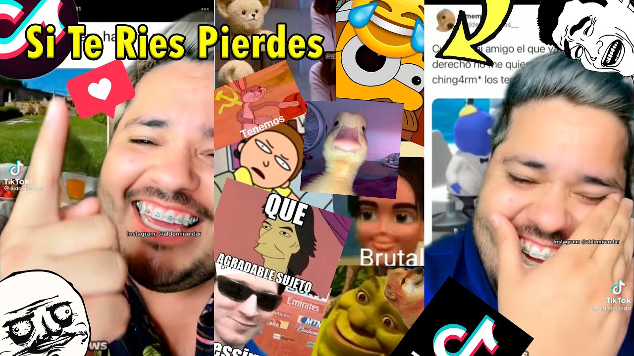 Si Te Ries Pierdes Nivel Aldomirandar (TikTok Recopilacion)
