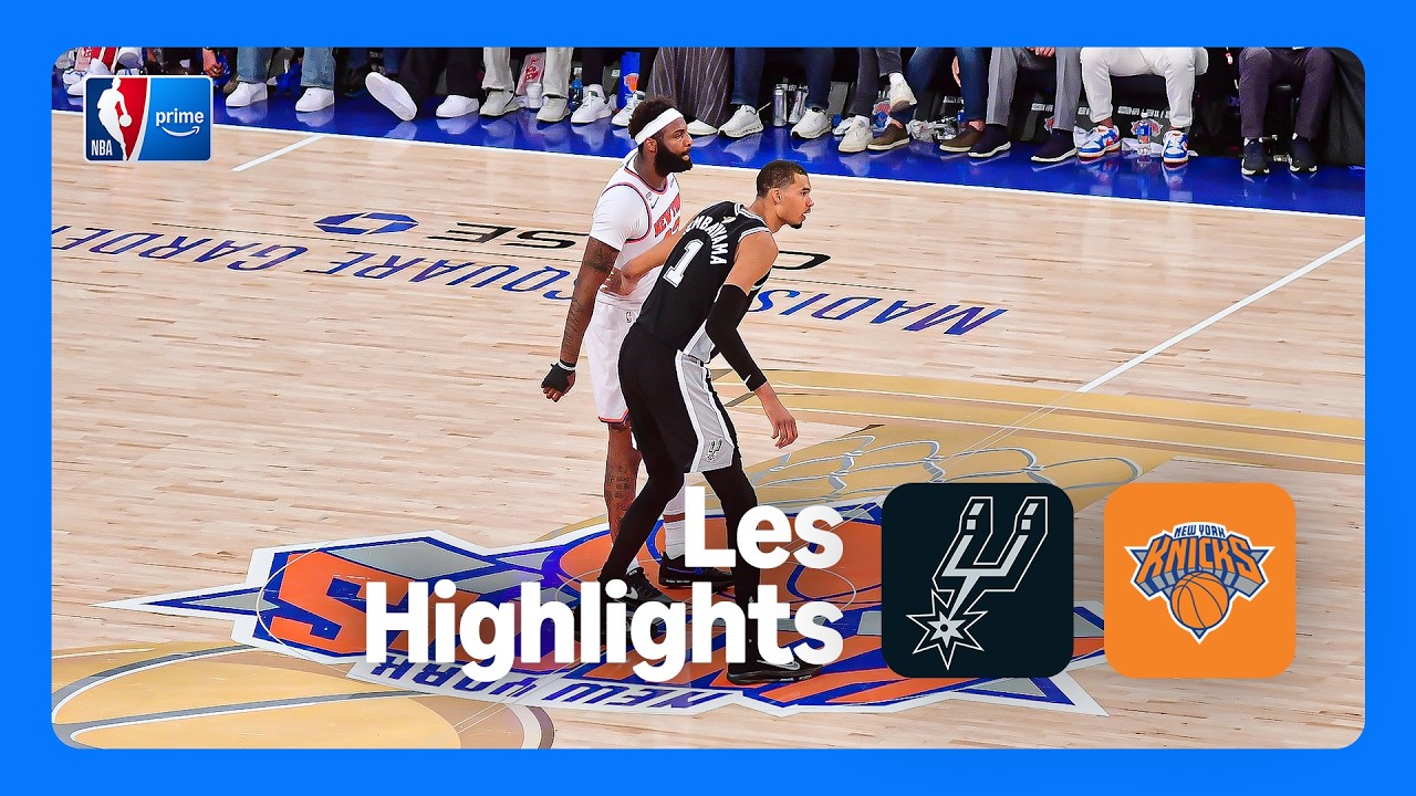 🏀 SPURS vs KNICKS⎜Le match 4 des FINALES NBA⎜Le 11 juin 2026