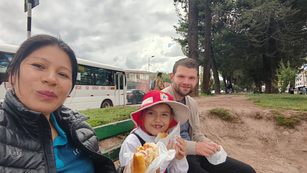 Almorzamos en la calle
