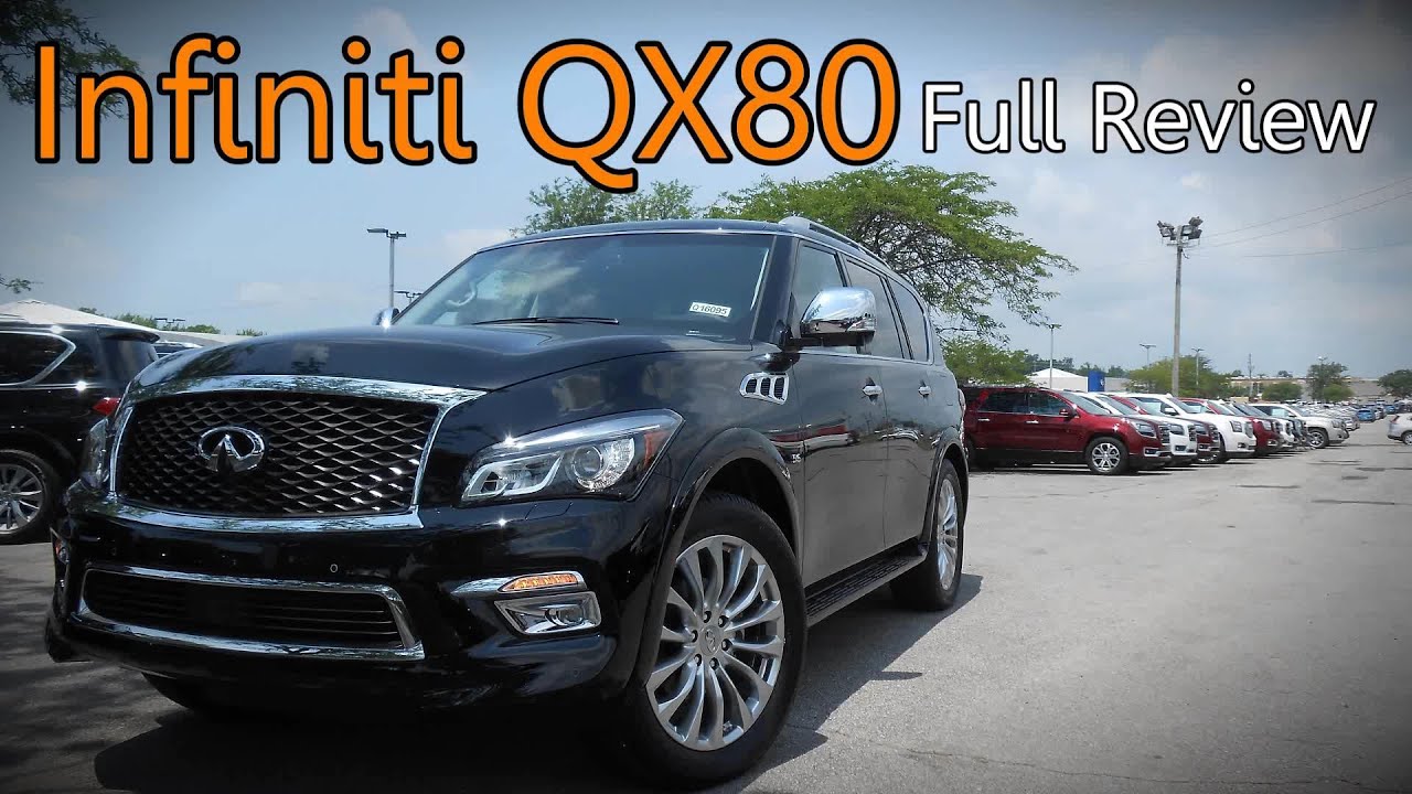 2016 Infiniti QX80: Full Review | 5.6, Signature Edition & Limited