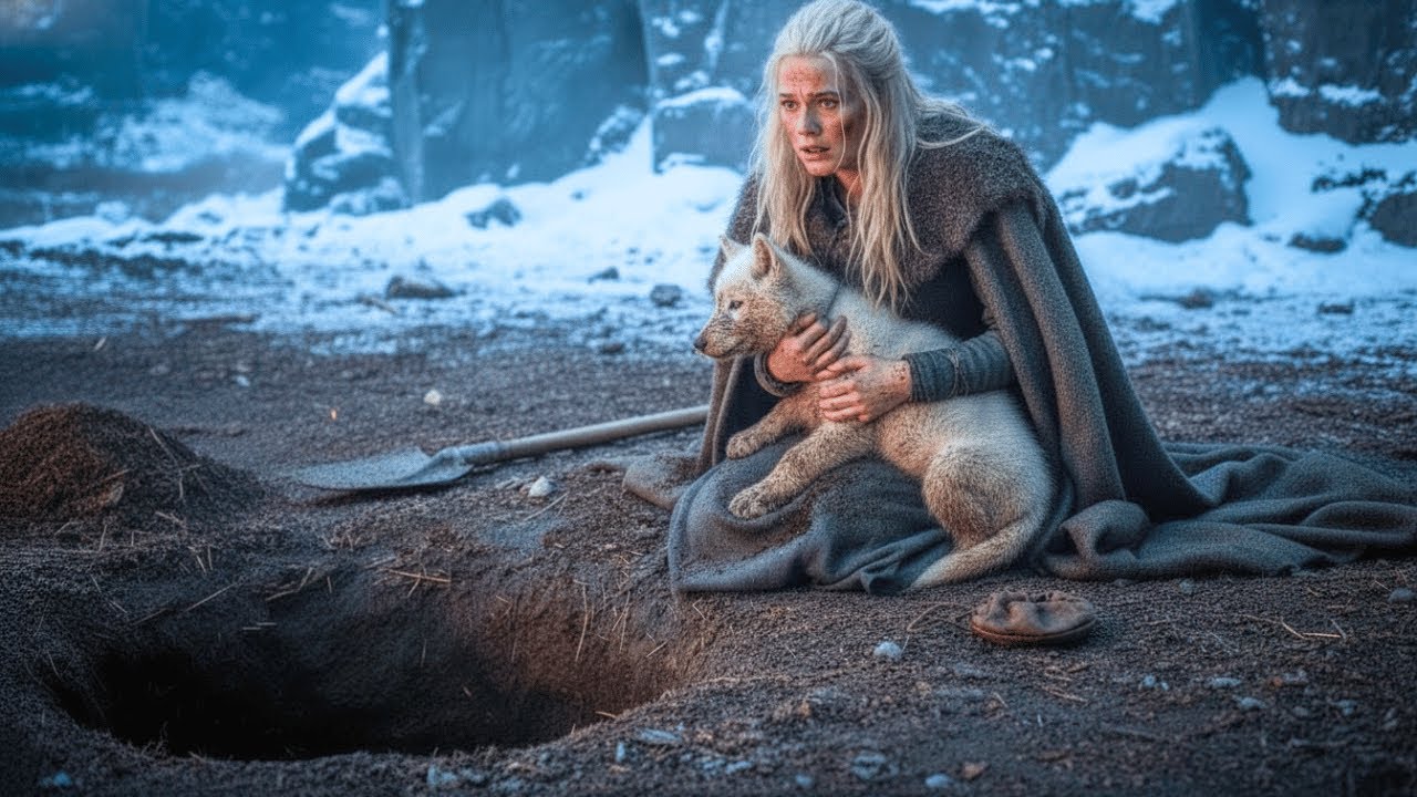 The Pack Buried the Blind Pup Alive — the Omega Dug Him Out and Starved in His Place.