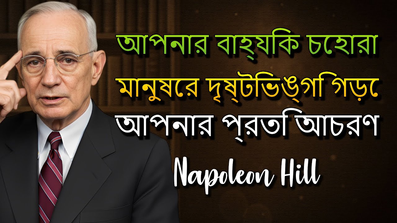 মানুষের আচরণ বদলাতে নিজের চেহারায় এই পরিবর্তনগুলো করুন (Napoleon Hill)