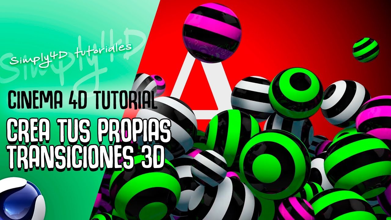 CREA TUS PROPIAS TRANSICIONES 3D - TUTORIAL CINEMA 4D