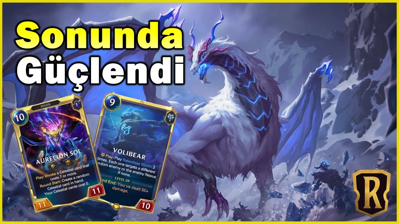 Yenilenmiş ve Güçlenmiş Aurelion Sol ve Volibear    Legends Of Runeterra  Ebedi Dereceli(LoR)