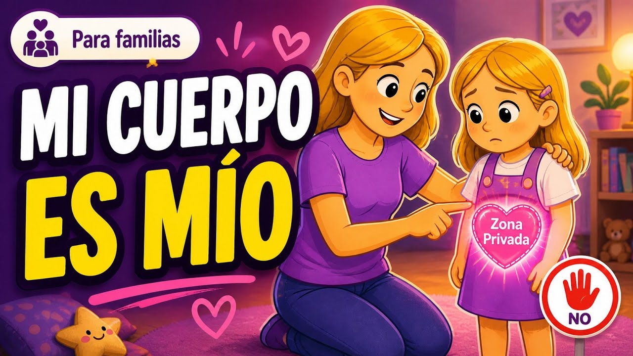 CONSENTIMIENTO infantil: Cómo enseñar LÍMITES a los niños 🗝️ Mi cuerpo es mío