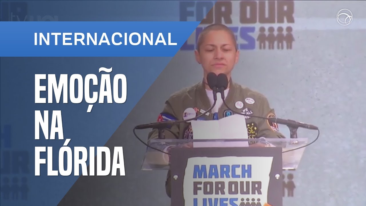 DISCURSO DE SOBREVIVENTE DE TIROTEIO EMOCIONA PELO SILÊNCIO