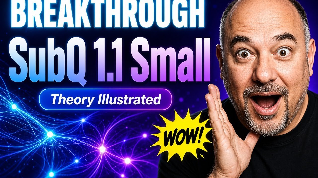 SubQ-1.1-Small: Subquadratic Sparse Attention Explained (Theory Illustrated)