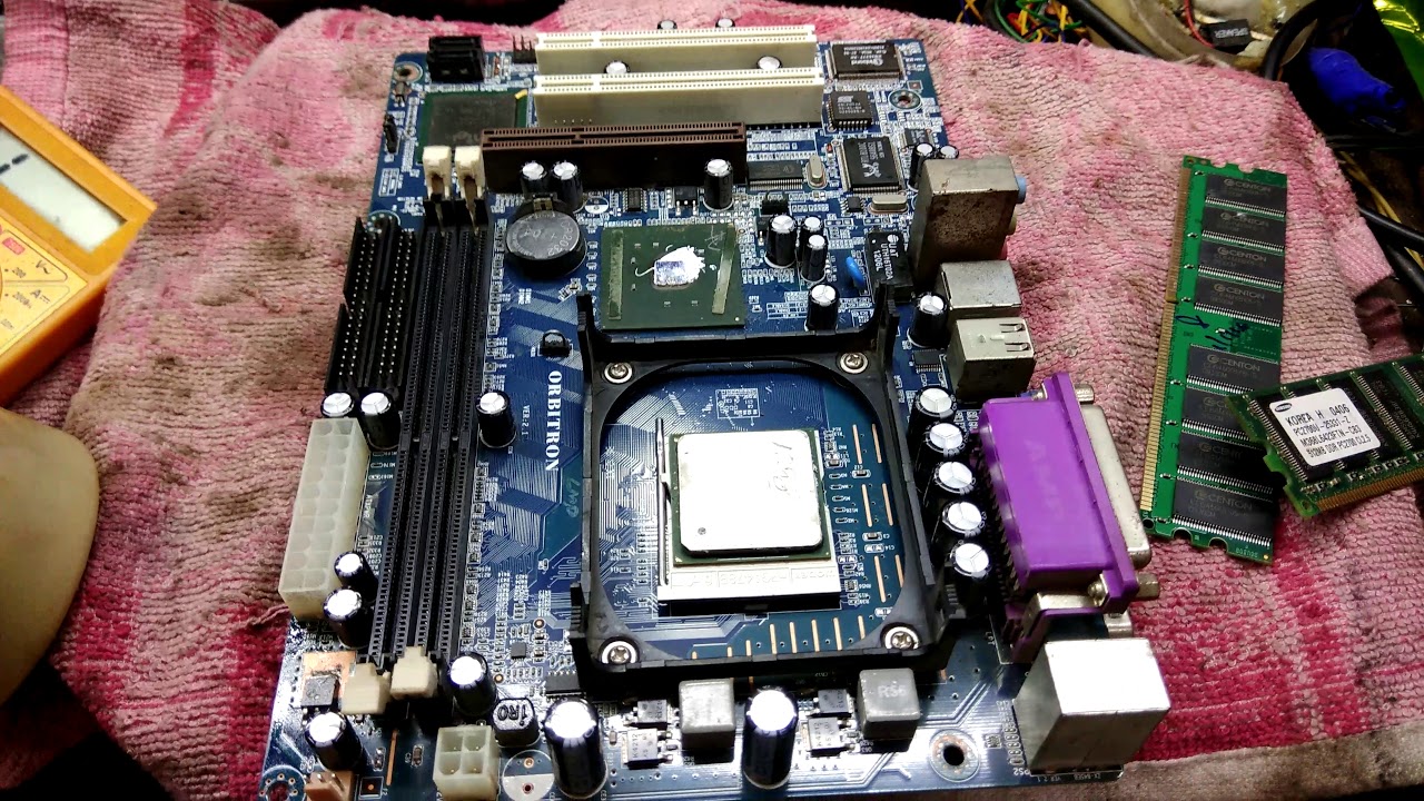 P4 MOTHERBOARD DIED REPAIRED # ORBITRON