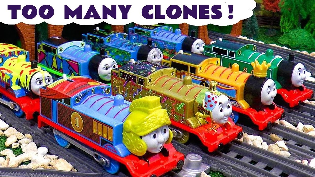 Too Many Thomas Toy Trains